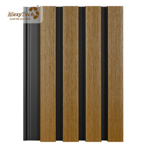 Noise Reduction Insulation Wpc Clad Outdoor Slat Wall Panel Other Wallpaper/wall Panels