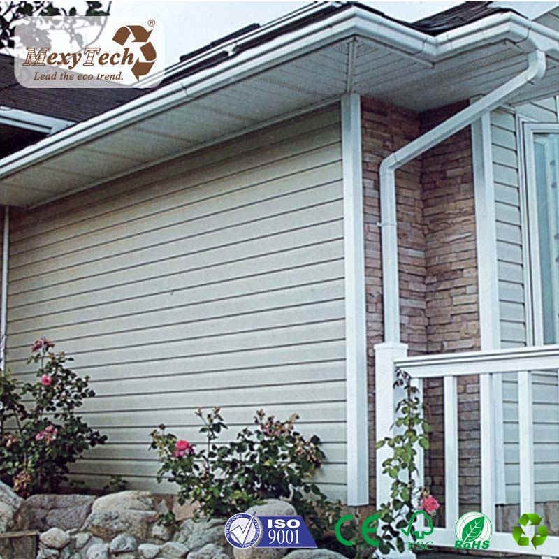 foshan supplier outdoor wall cladding and wood plastic composite siding