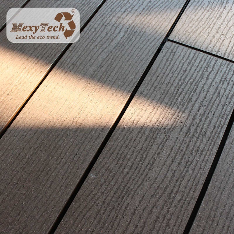 MexyTech  groove plastic lumber decking wood plastic composite wpc timber  decking