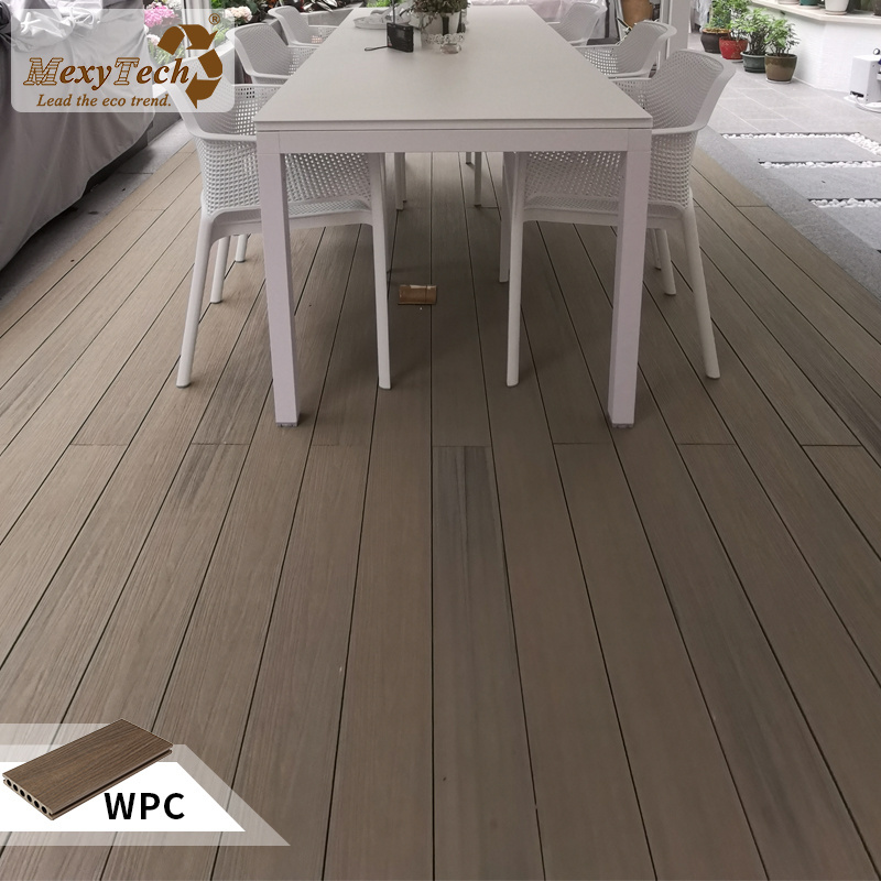 Skin-friendly deck boards wood plastic composite outdoor wpc decking