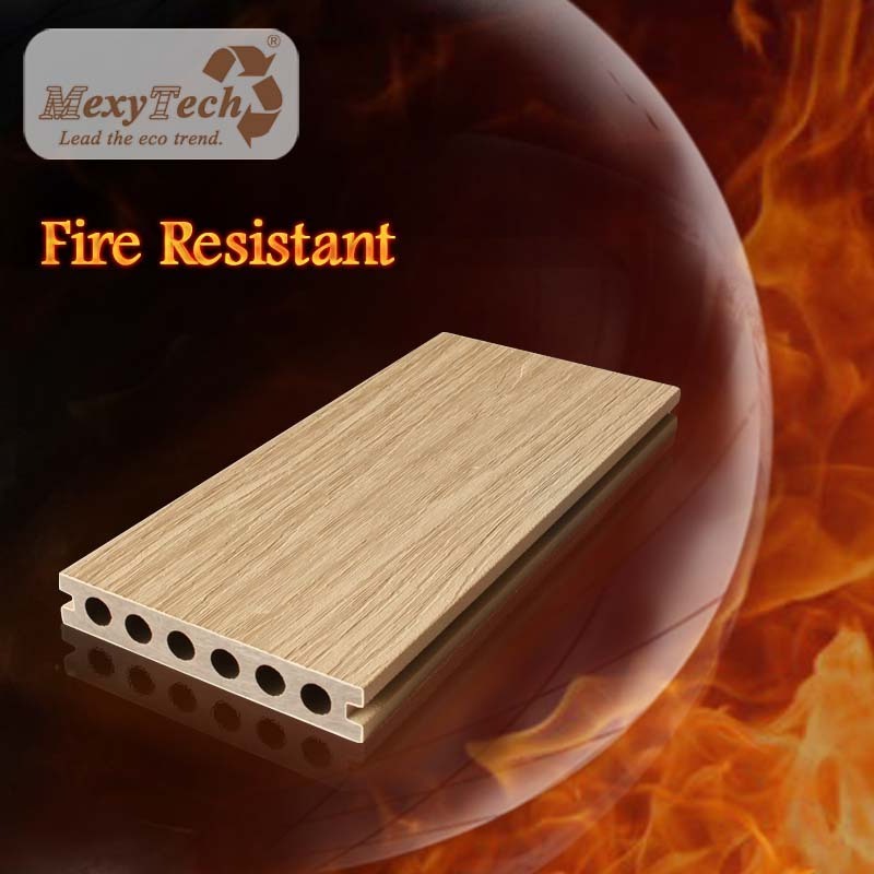 MexyTech fireproof poly  decking wood board building material composite timber