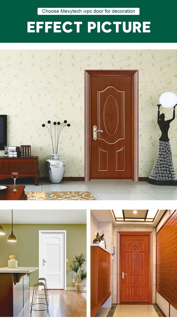 wood plastic composite material and wpc frame material wpc door