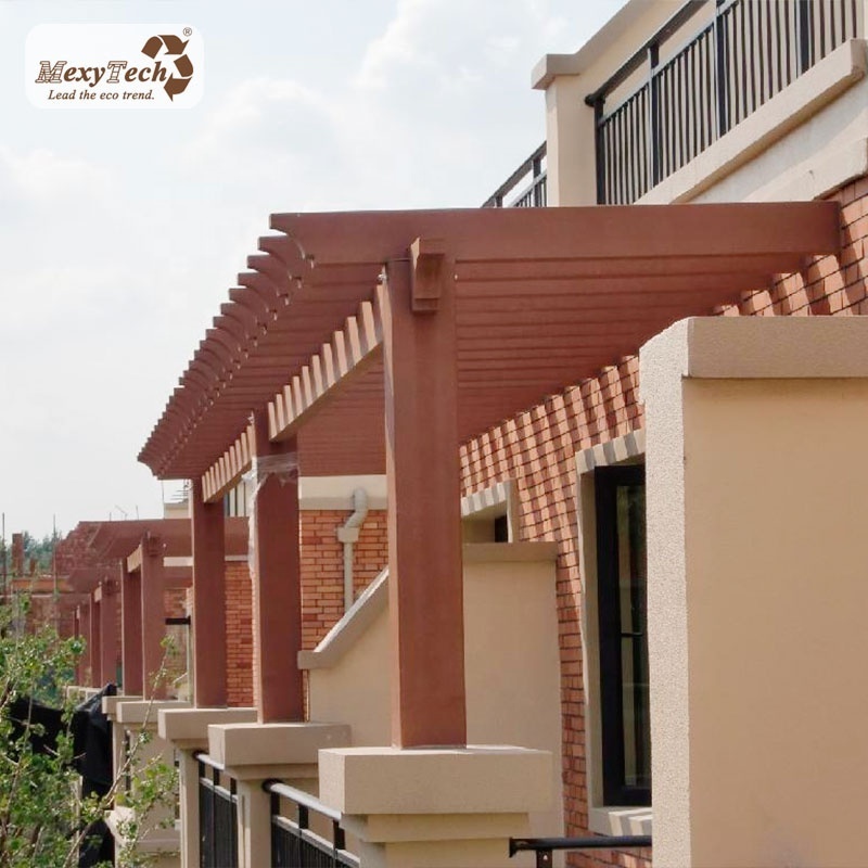 wood plastic pergola high quality outdoor pergola louvered roof pergola kits