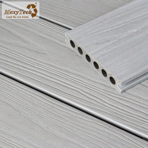 Mexytech Anti slip co-extrusion  wpc composite wood decking wholesale