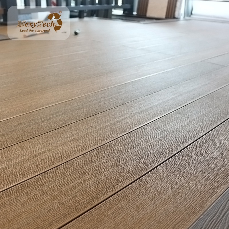 Invisible gap design easy install and replace swimming pool decking solid board outdoor floorings Wood composite  WPC Decking