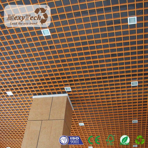 pvc ceiling decorative 3d strip wood office wpc ceiling panel composite