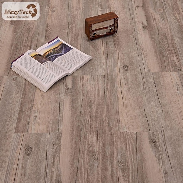 handscraped waterproof vinyl plank stained uv lacquer birch engineered hardwood flooring