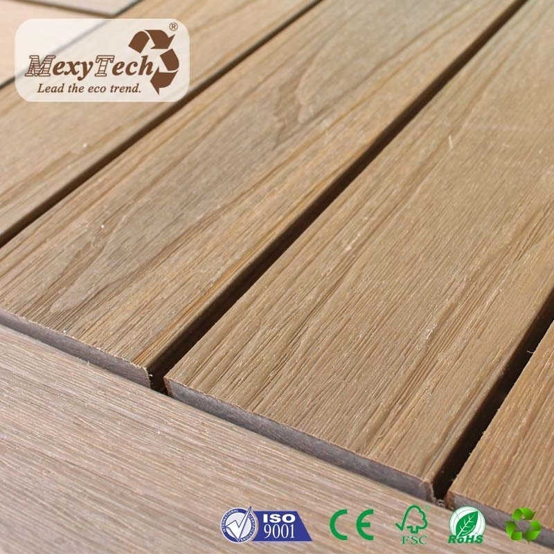 wpc supplier cheap outdoor teak durable non slip easy install diy courtyard gazebo external floor tile with bangladesh price