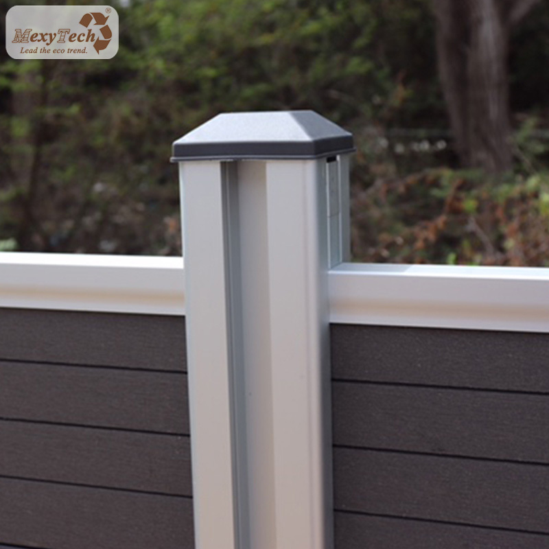 MexyTech wood plastic composite fence panels wholesale