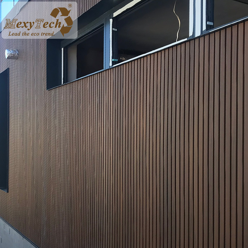 MexyTech Partition Paneles  wood grain pvc wpc wall panels