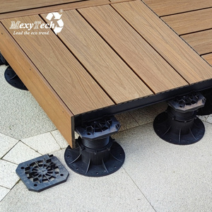 Snap Design Fireproof Deck Composite Decking Tile Click Together Patio Tiles