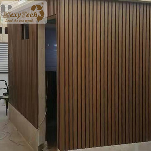 MexyTech Partition Paneles  wood grain pvc wpc wall panels