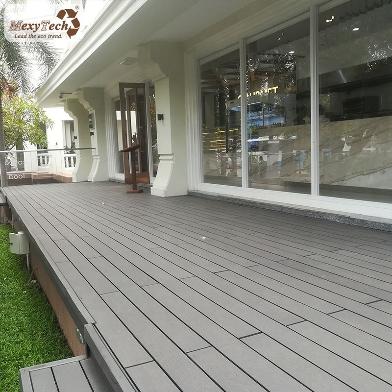 Aluminum Extrusion Eco Slip-Resistant Waterproof Fireproof interlocking decking