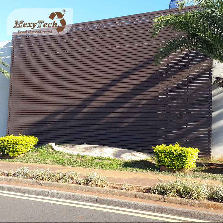 Popular durable anti uv composite wall siding exterior wpc wall cladding