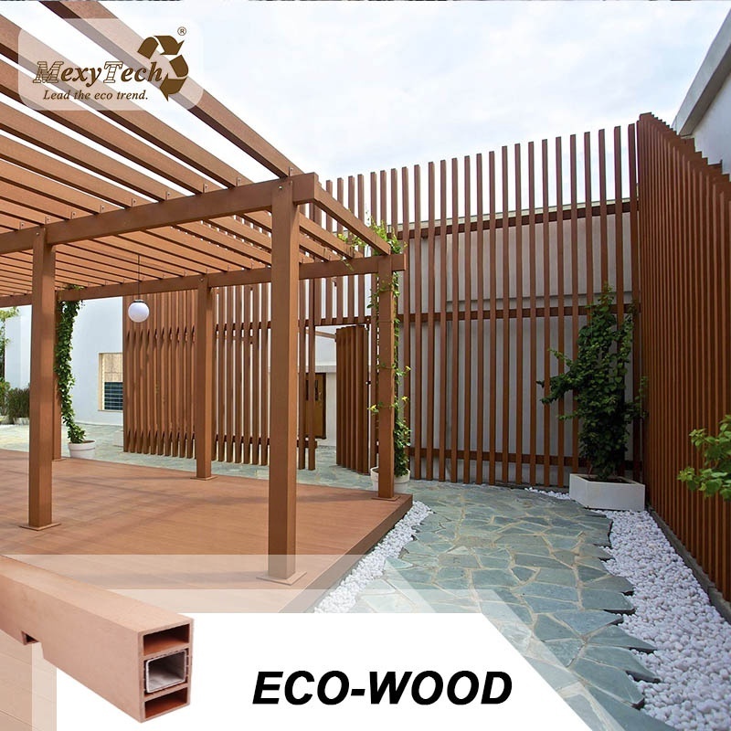 Customized outdoor garden pergolas flooring waterproof 3x3 wpc gazebo