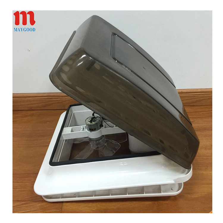 Caravan accessories roof hatch with anti-insect screen and fan