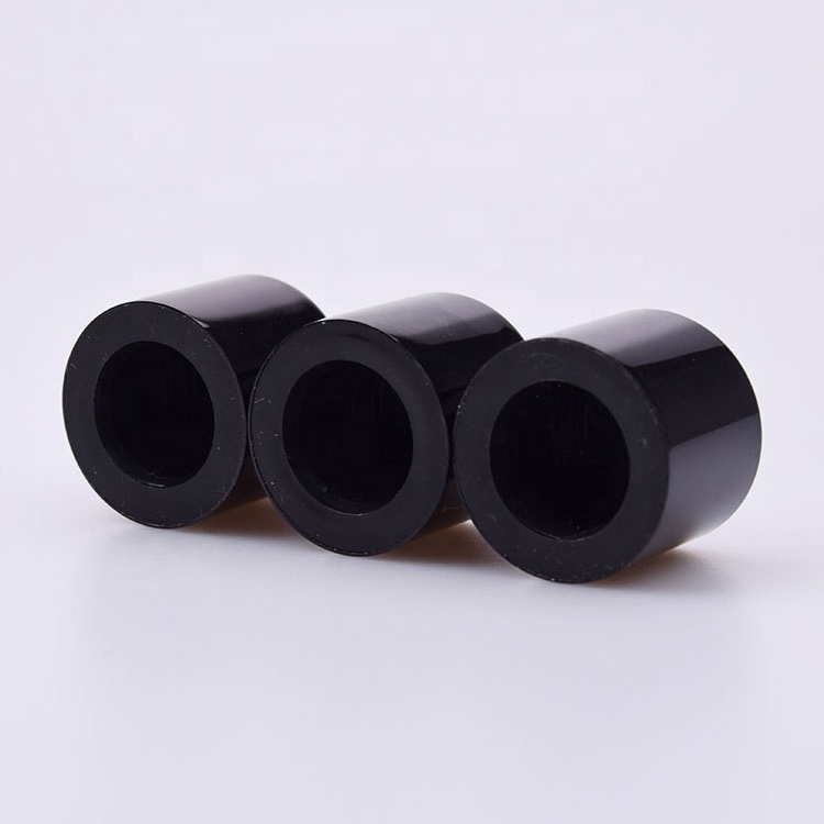 Diameter:30mm Height :25mm High quality shiny black FEA 15mm  perfume cap aluminum cap