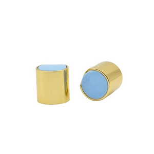 20mm 24mm 28mm Plastic metallic gold disc cover top cap