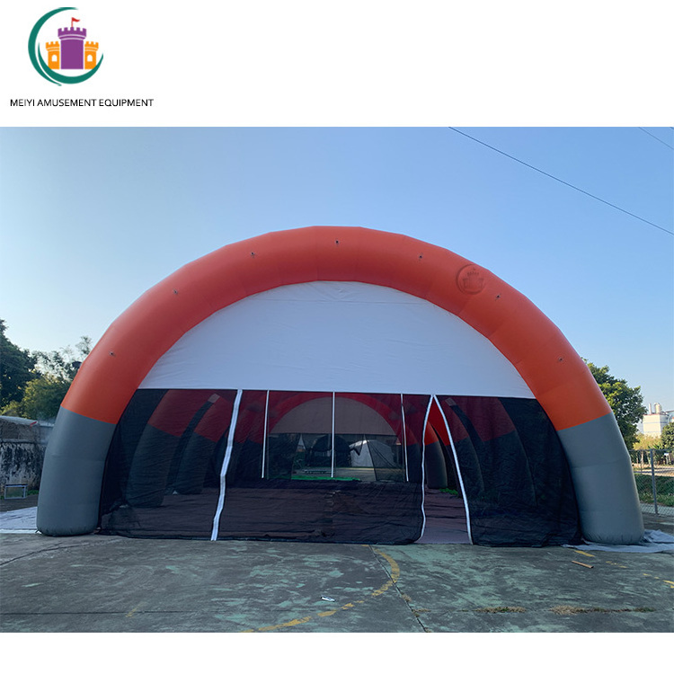 24m x 12m Giant Inflatable Paintball Field Inflatable Bunker Arena Customized Size Giant Paintball Tent