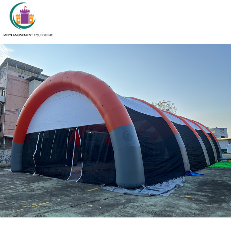 24m x 12m Giant Inflatable Paintball Field Inflatable Bunker Arena Customized Size Giant Paintball Tent