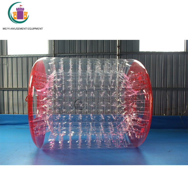 2.7mL Inflatable Water Roller Inflatable Bubble Ball Customized Giant Inflatable Floating Tube Water Zorb For Water Park Games