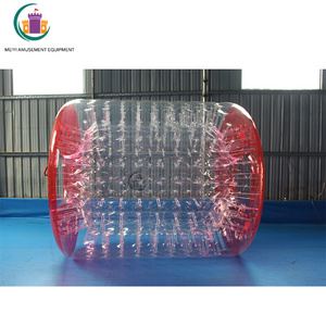 2.7mL Inflatable Water Roller Inflatable Bubble Ball Customized Giant Inflatable Floating Tube Water Zorb For Water Park Games