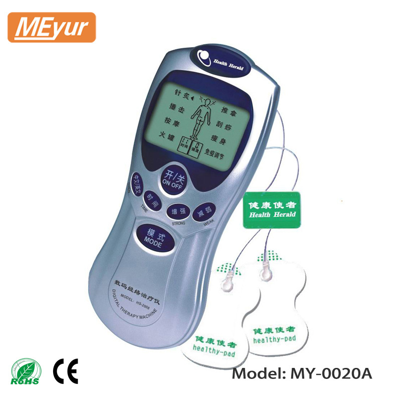 Portable Mini Digital Diagnose Therapy Machine Health Care Therapy Apparatus Digital Body Massager