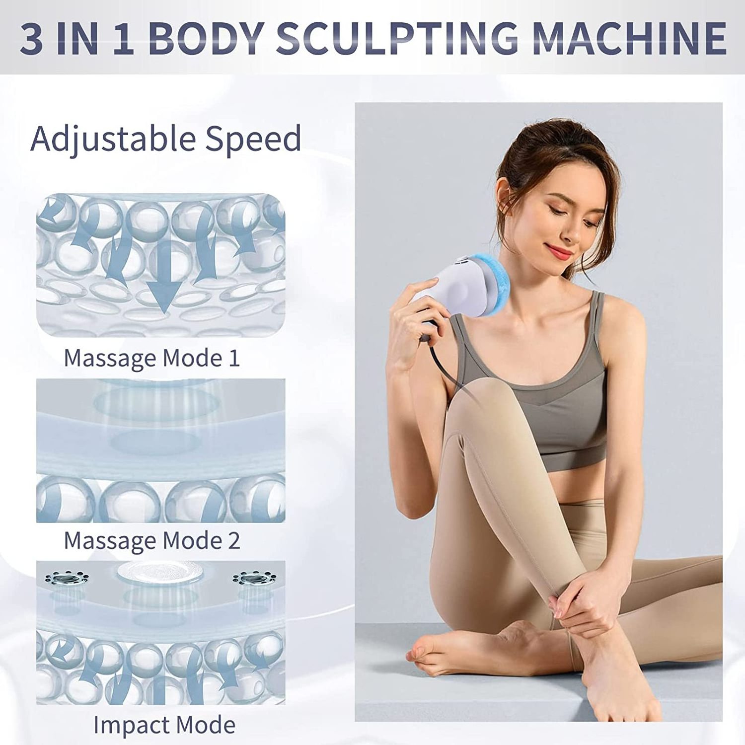 Factory Wholesale Handheld Cellulite Remover Vibro and Sculptor Body Massage All Over Body Cellulite Roll Massage Machine