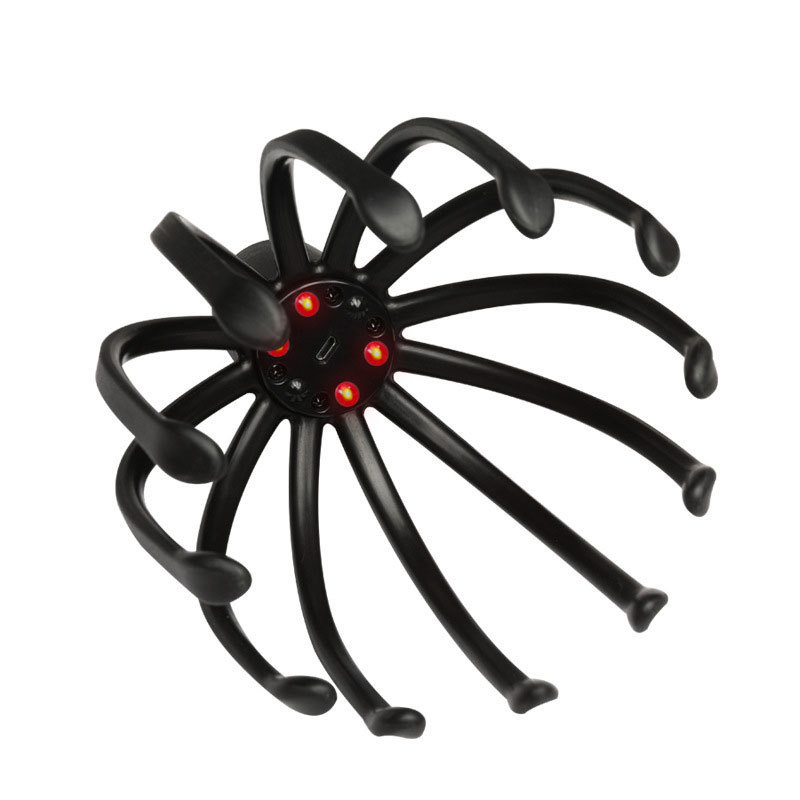 Wholesale Automatic Vibration Head Massager Finger Massage Electric Octopus Claw Scalp Massager