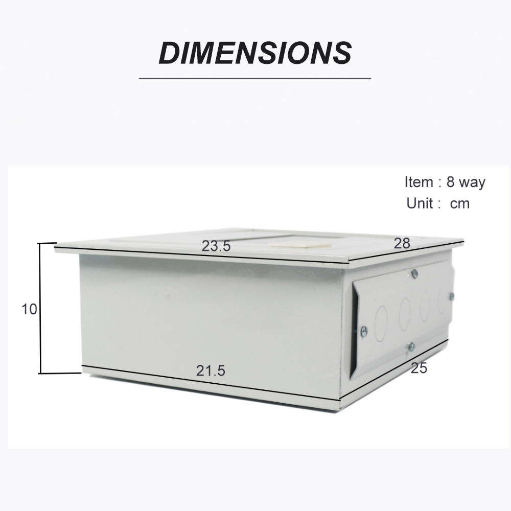 Sheet metal box custom stainless steel distribution electrical box distribution box metal circuit breaker enclosure