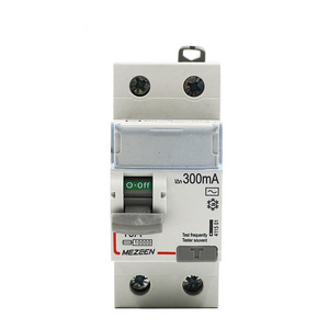 10kA Magnetic Type 2 Pole 50 60Hz Italy RCCB ELCB RCBO With Overload Protection Circuit Breaker Switch