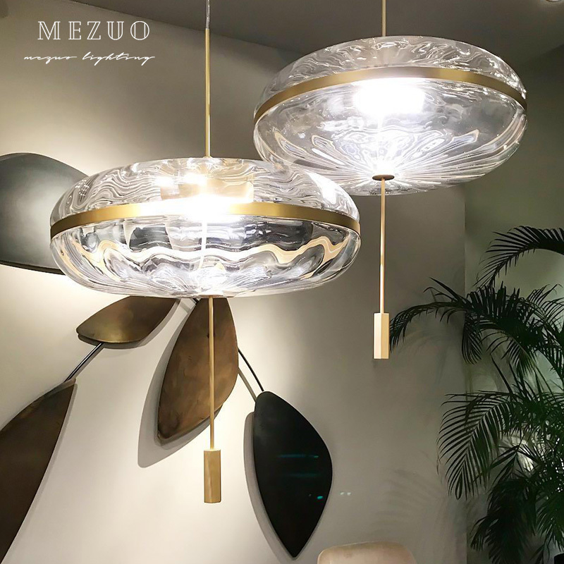 Modern Luxury Nordic Indoor Hanging Lamp Living Room Restaurant Kitchen Pumpkin Shape Decoration LED Pendant Light