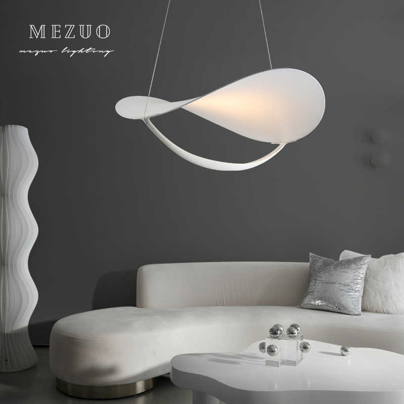 Italian Minimalist Dining Room Lights Creative Personality Living Room Bedroom Dimming Chandelier Pendant Light