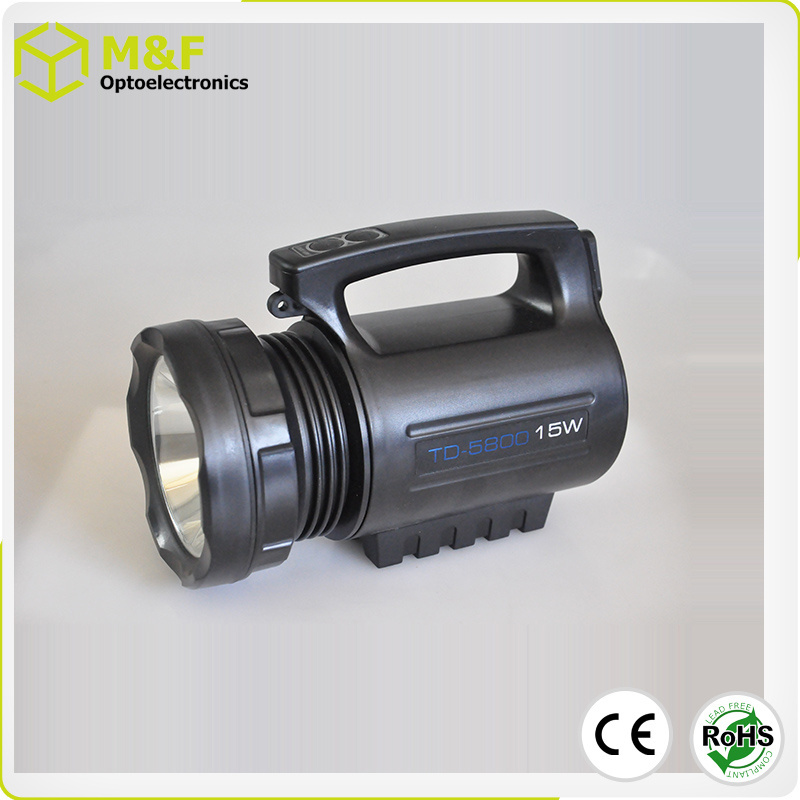 New Super power rechargeable emergency lighting 24v hand Led torch portable waterproof flashlight