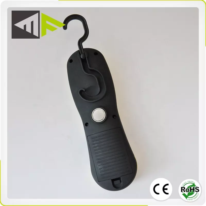 5W COB 3 LED AA Battery with Magnetic Operated Portable Underhood Hanging LED Work Inspection Light