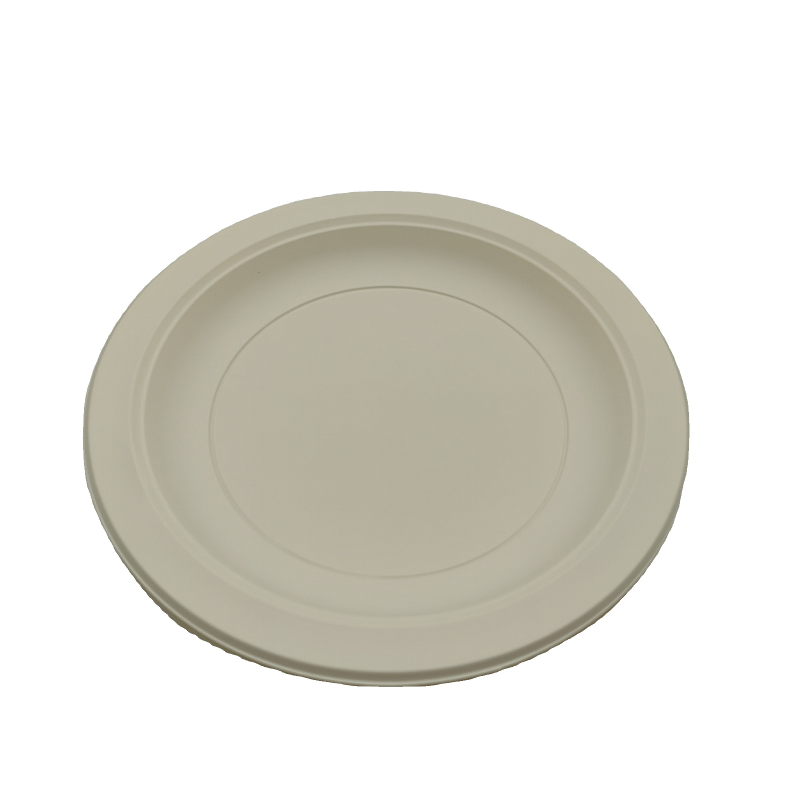 Grease-resistant biodegradable disposable eco-friendly dinner plates for party business  picnic multiple styles and capacities