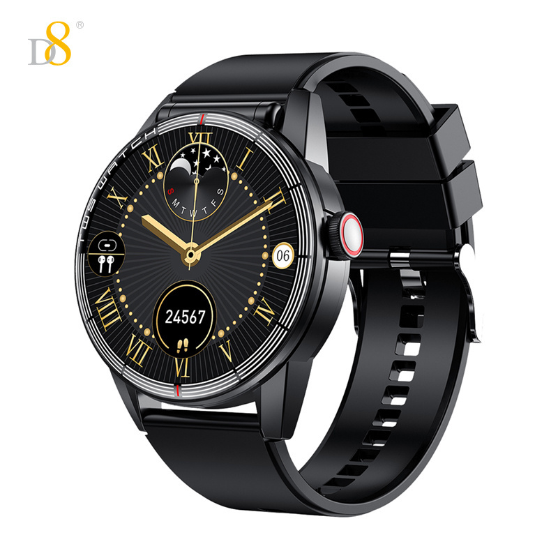 D8 Smart Watch Men Women for Android IOS Phone Waterproof Heart Rate Tracker Blood Pressure Oxygen Sport Smartwatch C