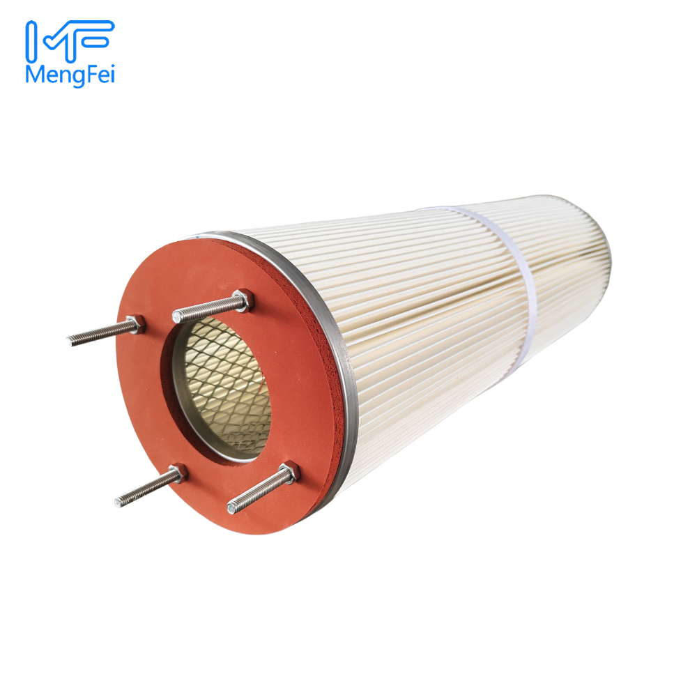 Mfiltration industrial custom pleated air filter cartridge air dust filter