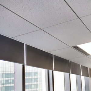 Soundproof mineral fiber ceiling tiles and fiberglass acoustic square edge and tegular edge ceiling tiles