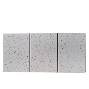 Acoustic material acoustic suspended Mineral Fiber Ceiling tiles/Board Different Types Of Ceiling Acoustic  Gypsum Board