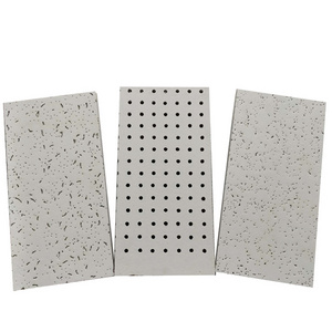 mineral fiber board tiles with suspended systems acoustic ceiling board For Home Office Decoration good quality low price