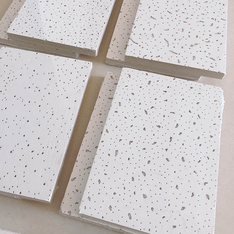 China OEM wholesale high quality tegular mineral ceiling board Acoustic mineral fiber ceiling board