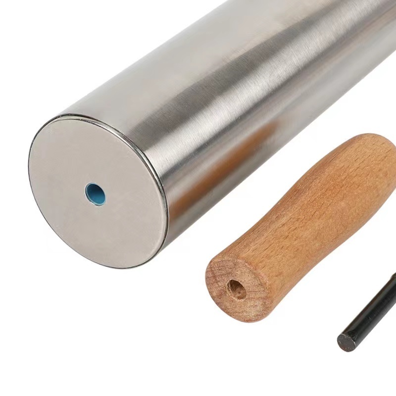 Wholesale Custom Stainless Steel Rolling Pin  Kitchen Accessories Rolling Pin Baking French Rolling Pin