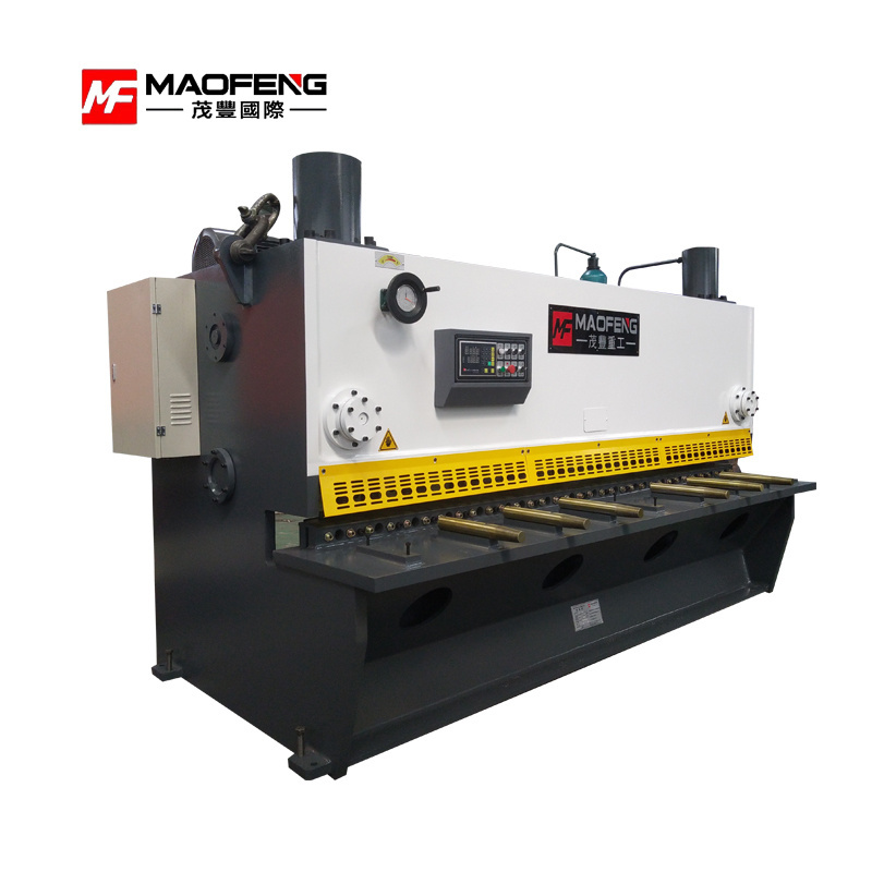 High Accuracy Hydraulic Guillotine Shearing Machine QC11K plate cutting machine with ESTUN E21S  E200PS  DELEM DAC360S  System