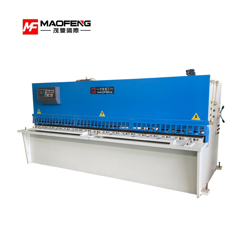 Customized CNC Shearing Machine For Sheet Metal Cutting Swing Beam