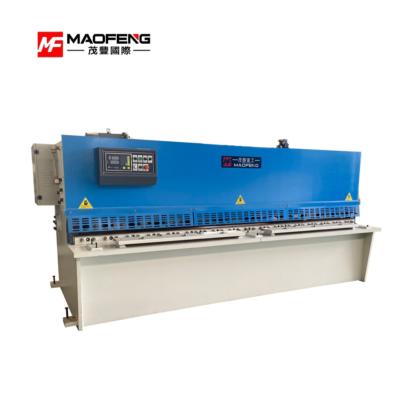 Customized CNC Shearing Machine For Sheet Metal Cutting Swing Beam