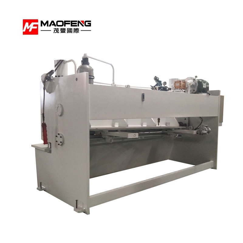 MAOFENG Carbon Steel Billet QC12k-8*3200mm Swing Beam Shearing Machine with MD 11-1 Controller