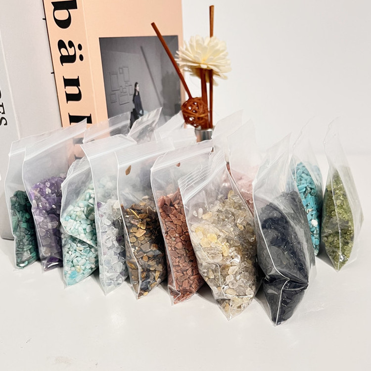 Wholesale Bulk Healing Crystals Chips Healing Stones Tumbled Gemstones Gravels Home Decoration Reiki