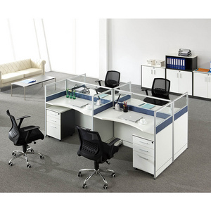 New Modern Design Coworking Modular Office Workstation Cubicle Call Center Work Station Desk