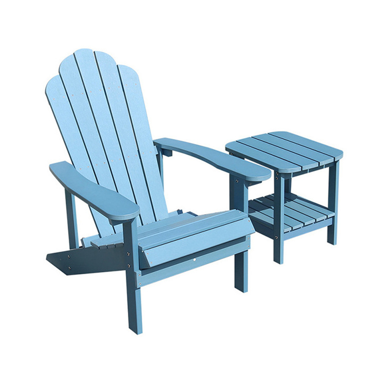 New Design Poly Plastic Outdoor Plastic Chairs American Style Adirondack Chair